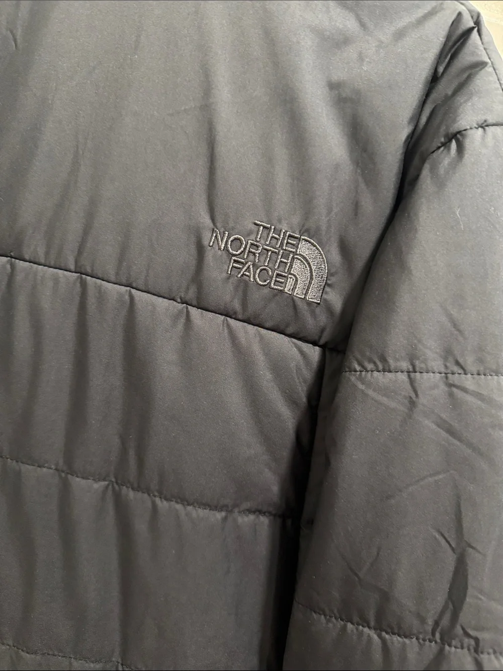 The North Face Black Bombay Men’s Quilted Puffer Jacket Size Large